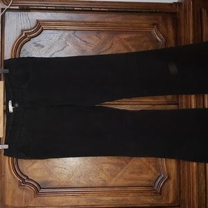 Joie Wide Leg Corduroy Charcoal Gray Jeans, Size 27